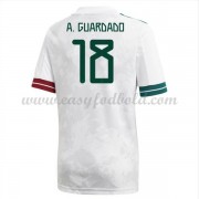 Billige Landsholdstrøjer Mexico 2021 Andres Guardado 18 Udebanetrøje..